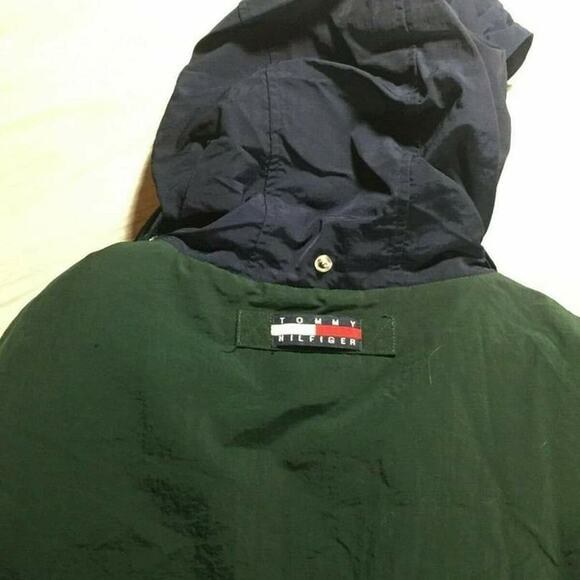 Vintage Tommy Hilfiger Heavy Flannel inside 90s jacket Large - Picture 4 of 4